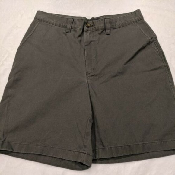 Eddie Bauer Other - Eddie Bauer Chino Shorts Mens Size 33 Olive Outdoor Hiking Casual Golf Adult